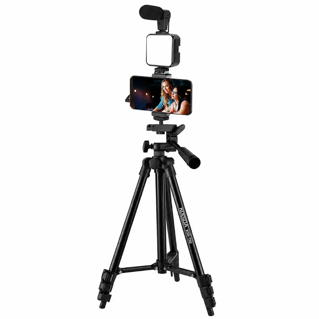 Koosda Kit 50" Tripod KSD-T50 Led-Micro-Control - Imagen 1